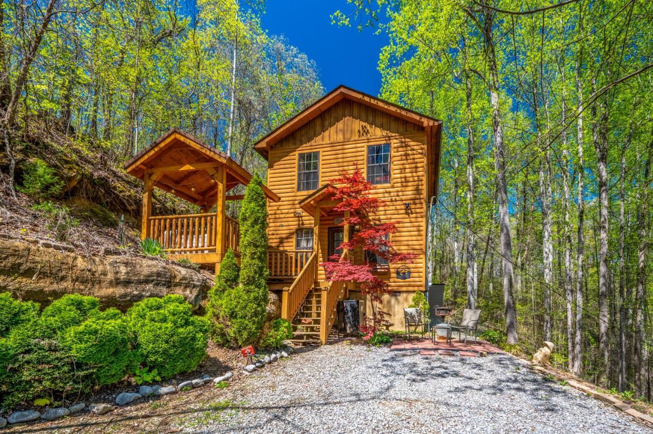 Permanent Vacation-Private Honeymoon Cabin With Hot Tub เซอเวียร์วีล ภายนอก รูปภาพ